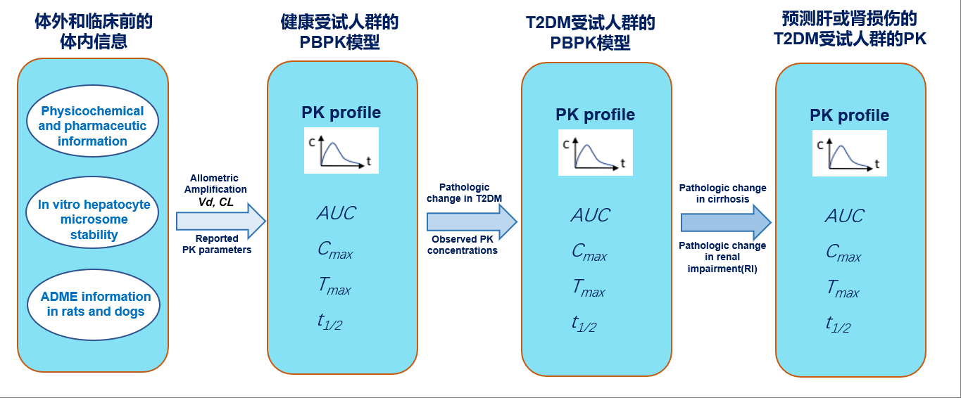 文章推薦 | 基于PBPK 模型預測加格列凈在伴有肝硬化或腎損害的Ⅱ型糖尿病患者中的藥動學特征